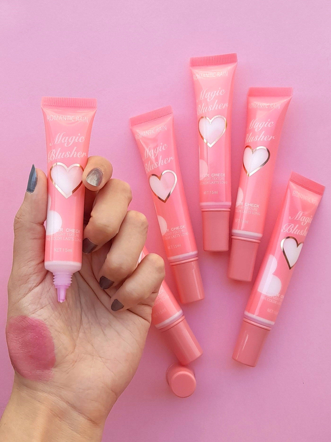 رژگونه جادویی رمانتیک رین