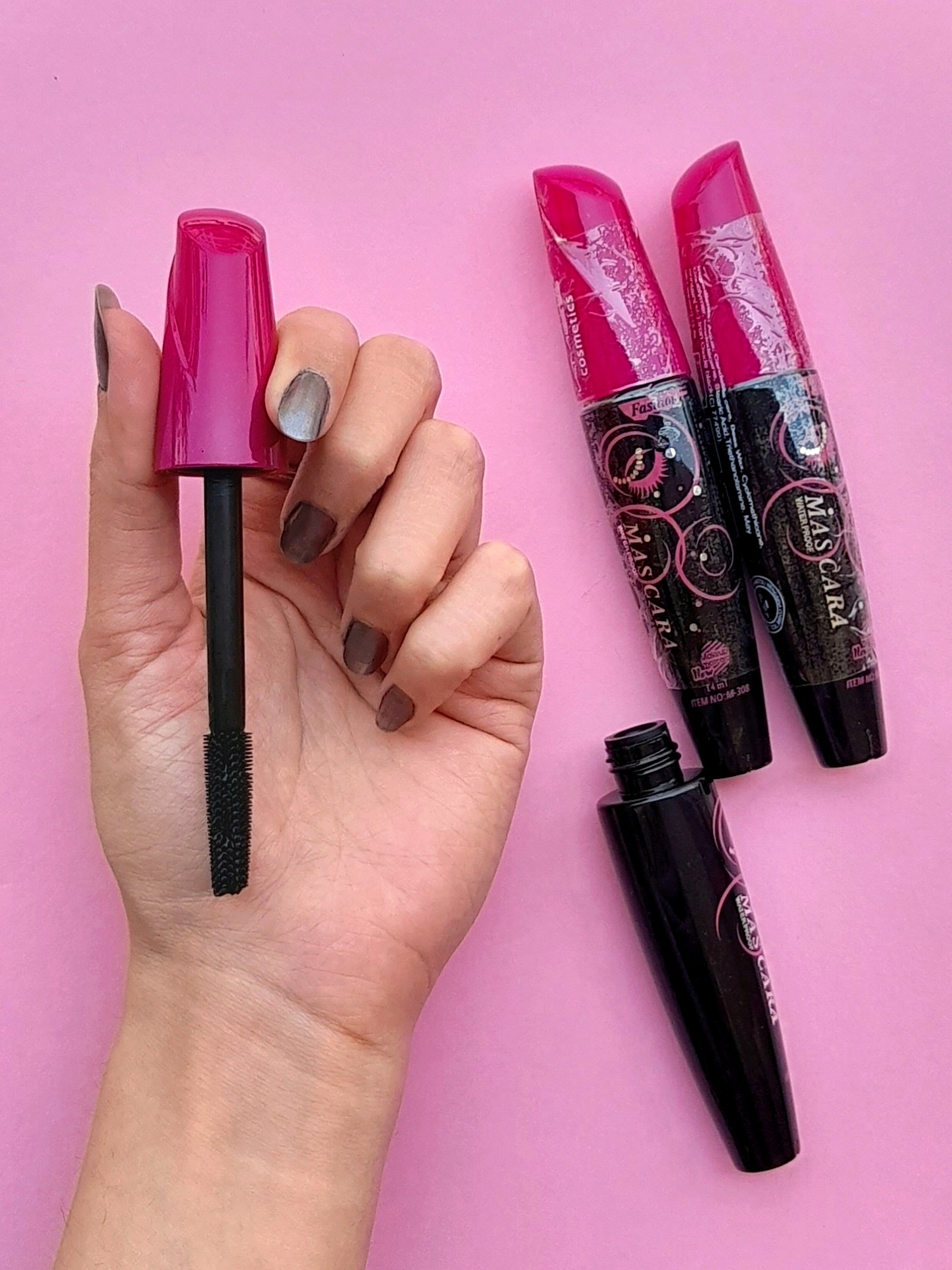 ریمل کمس رنگ بنفش