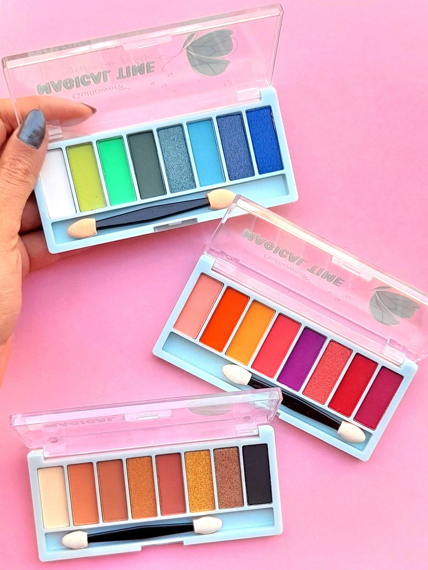 پالت سایه 8 رنگ گل فلاور